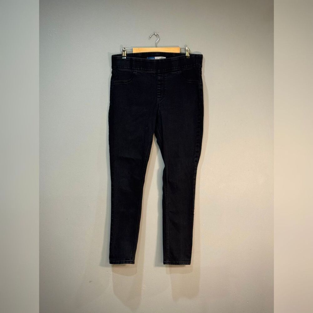 Black Rockstar Pull-On Jeggings Size 14 EUC